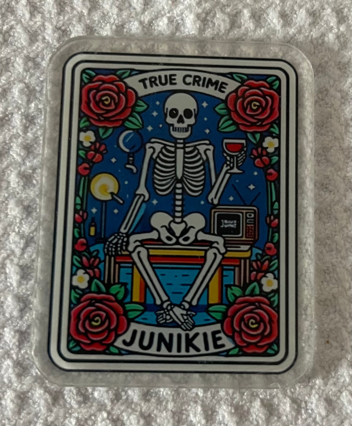 ACRYLICS FOR DIY PROJECTS SKELETON AND TAROT CARD