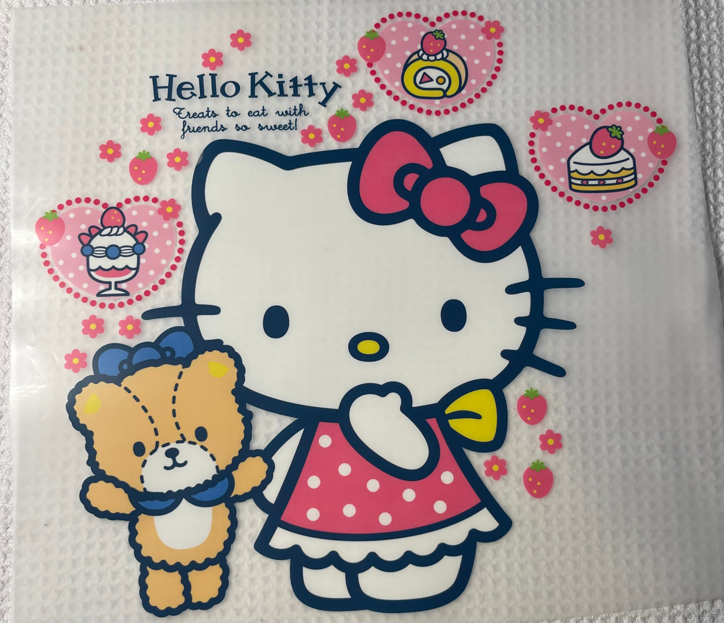 Full Size DTF prints HK Hello Kitty Sanrio