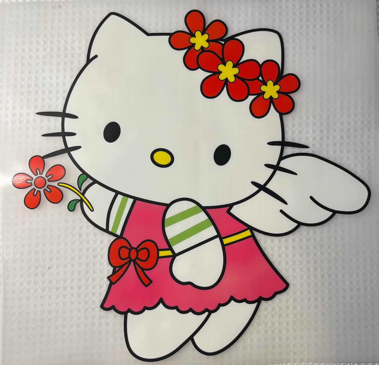 Full Size DTF prints HK Hello Kitty Sanrio