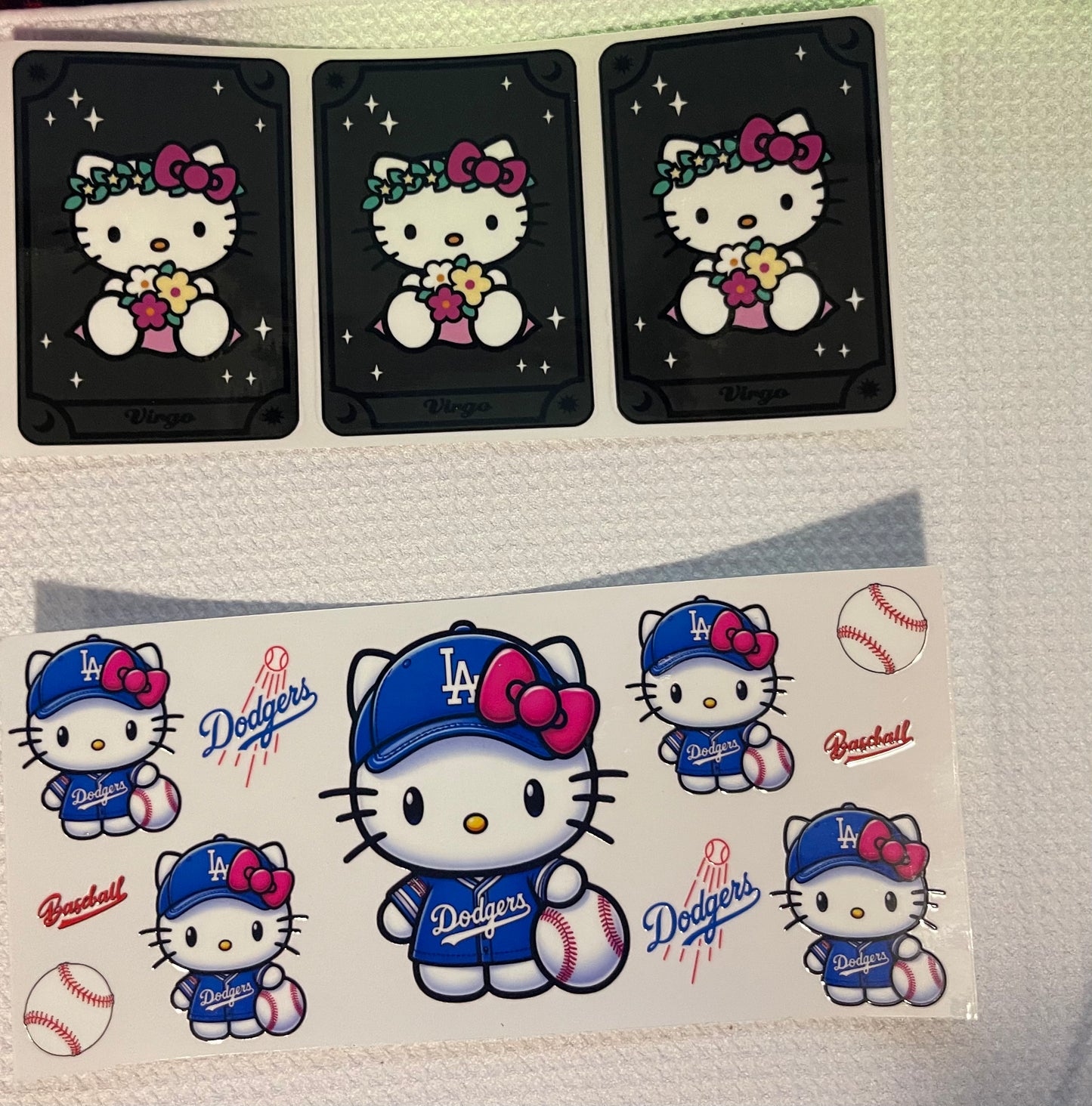 16 OZ UV DTFWRAPS HK HELLO KITTY KUKU KUROMI AND FRIENDS