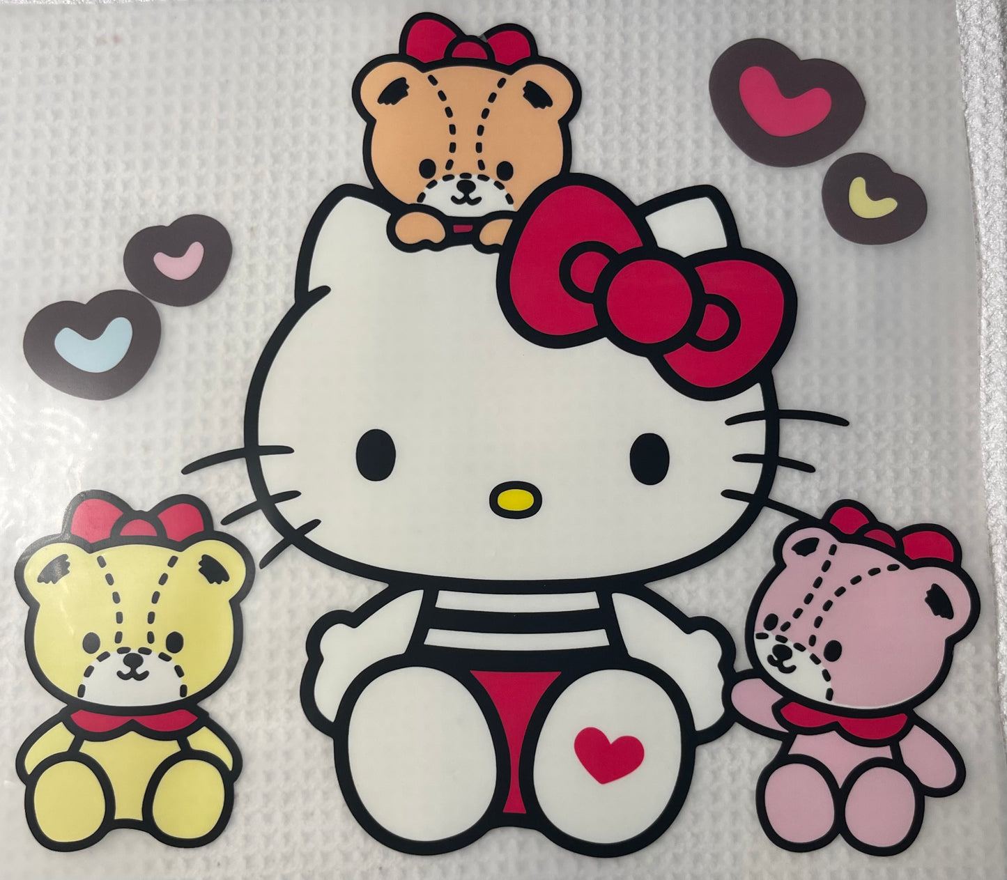 Full Size DTF prints HK Hello Kitty Sanrio