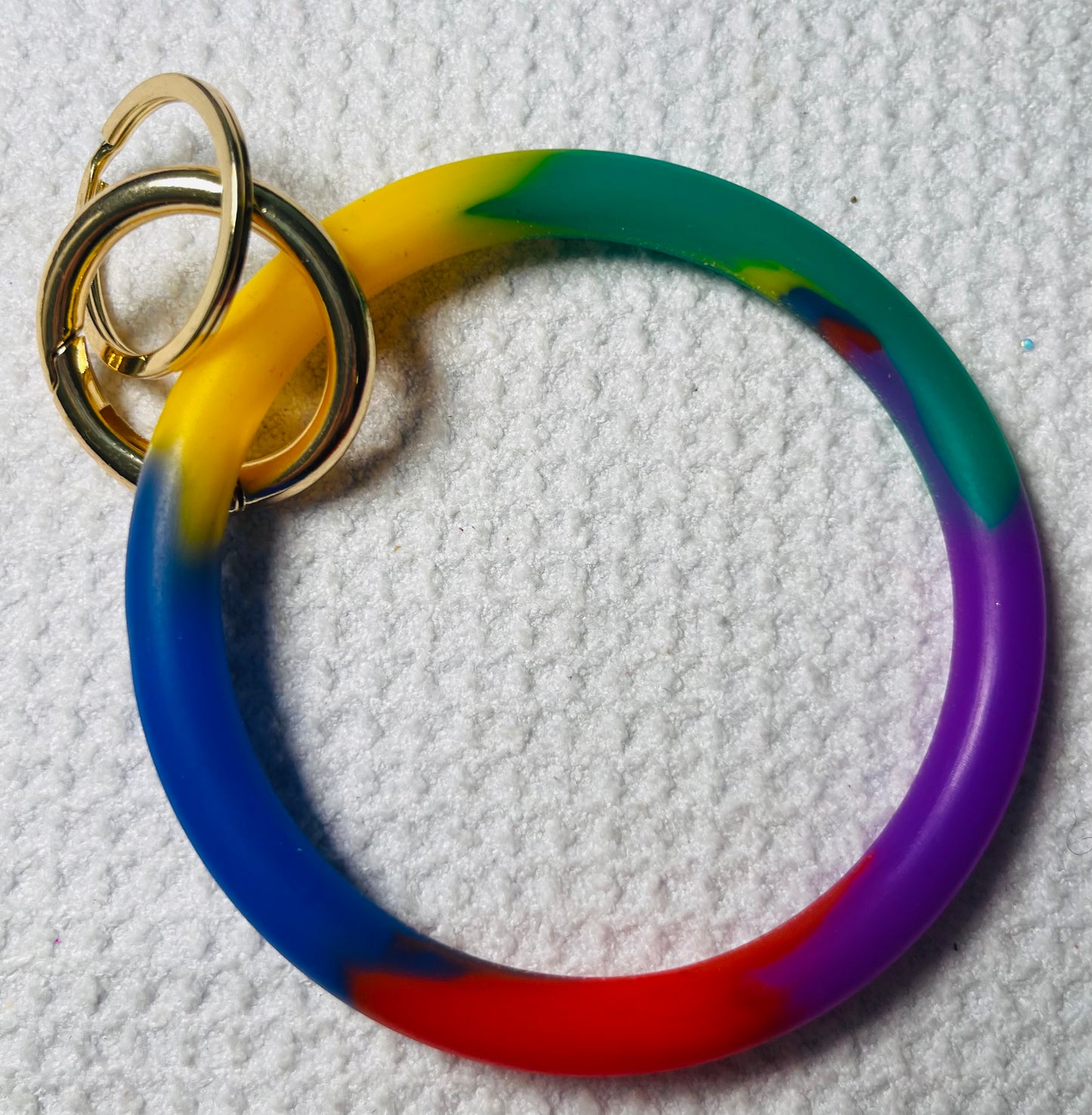 SILICONE BEADABLE RINGS AND KEYCHAINS