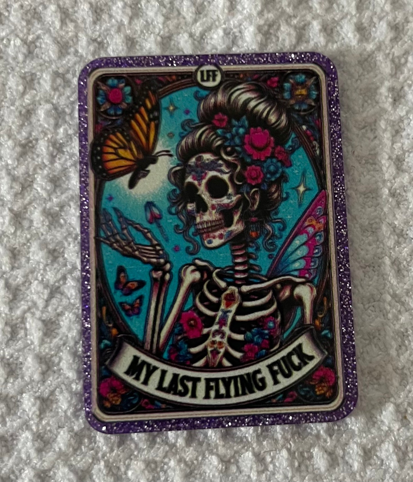 ACRYLICS FOR DIY PROJECTS SKELETON AND TAROT CARD