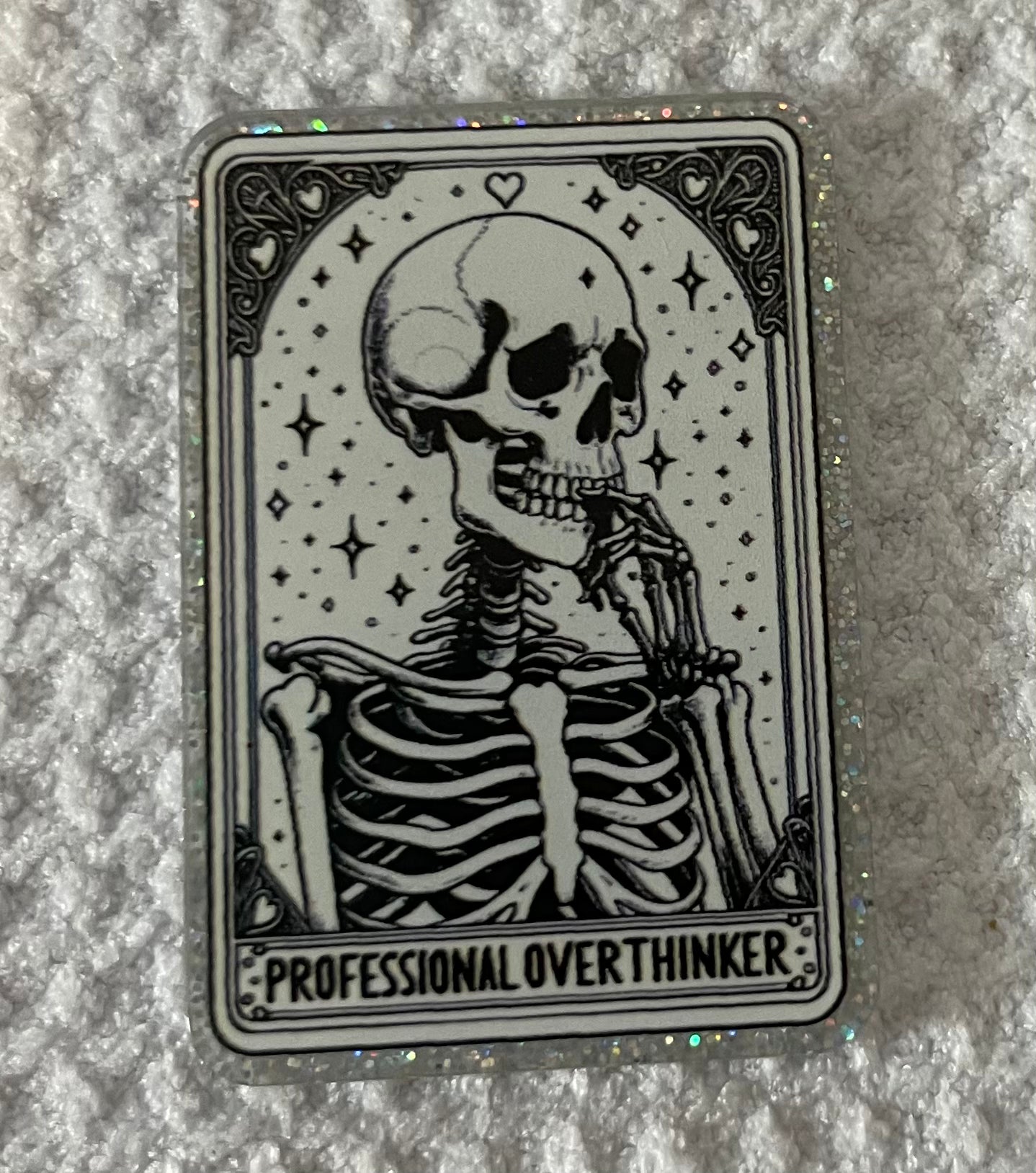 ACRYLICS FOR DIY PROJECTS SKELETON AND TAROT CARD