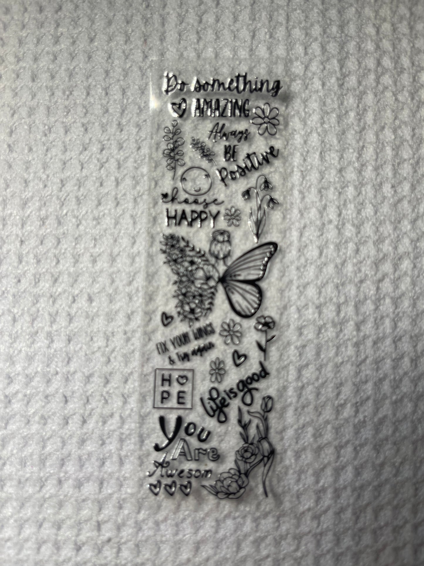 UV DTF PEN WRAP  BOOKMARK WRAP